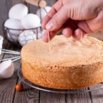 Why is my pound cake wet in the middle?