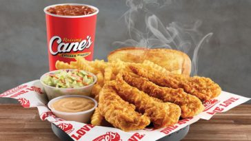 Why is raising canes so popular?