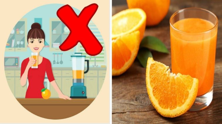 Why you shouldn't drink orange juice?