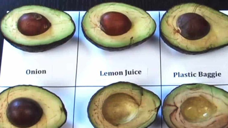 Will avocado turn brown if frozen?