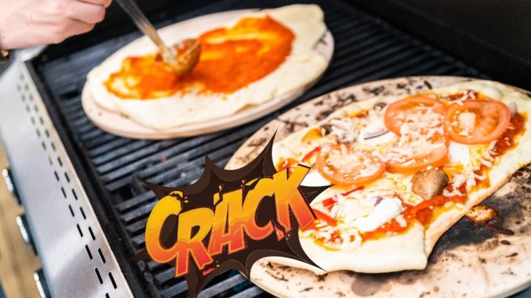 Will pizza stone crack on grill?