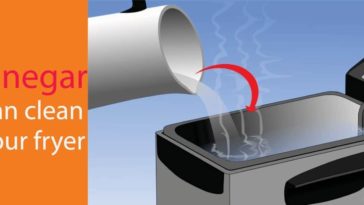 Will vinegar clean a deep fryer?