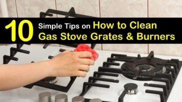 Will vinegar clean stove grates?
