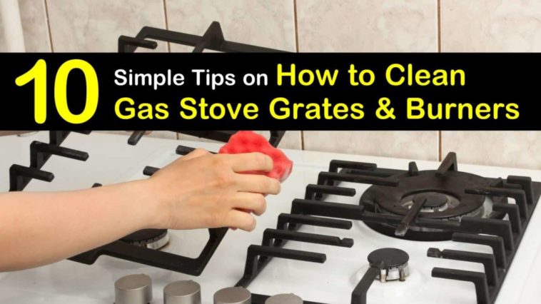 Will vinegar clean stove grates?