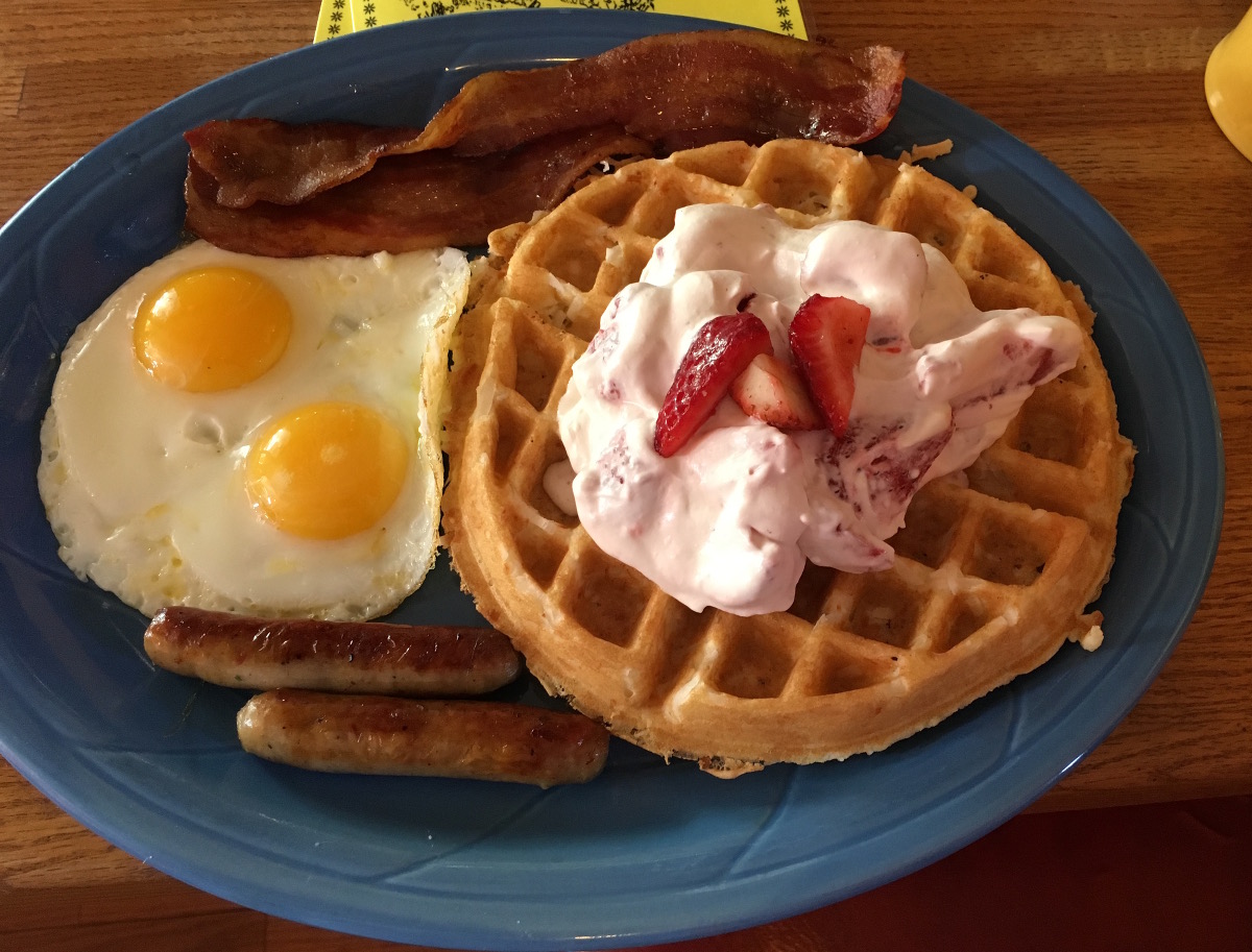 Does Waffle House serve omelettes?