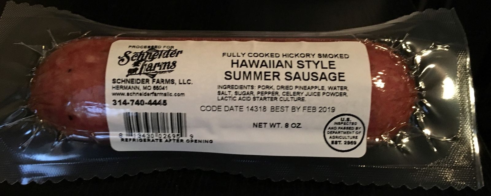 Does Hickory Farms cheese and sausage need to be refrigerated?