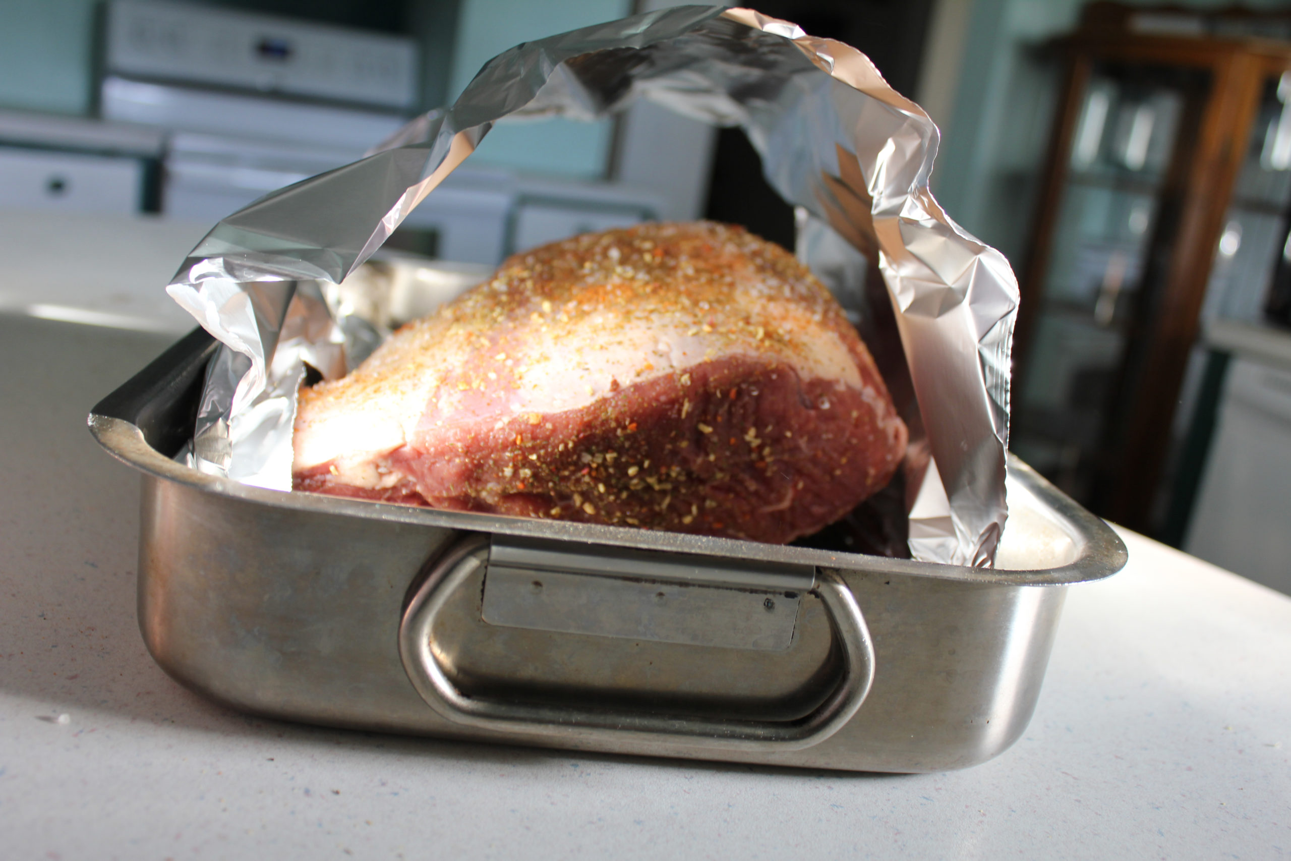 What does it mean to tent foil lid?