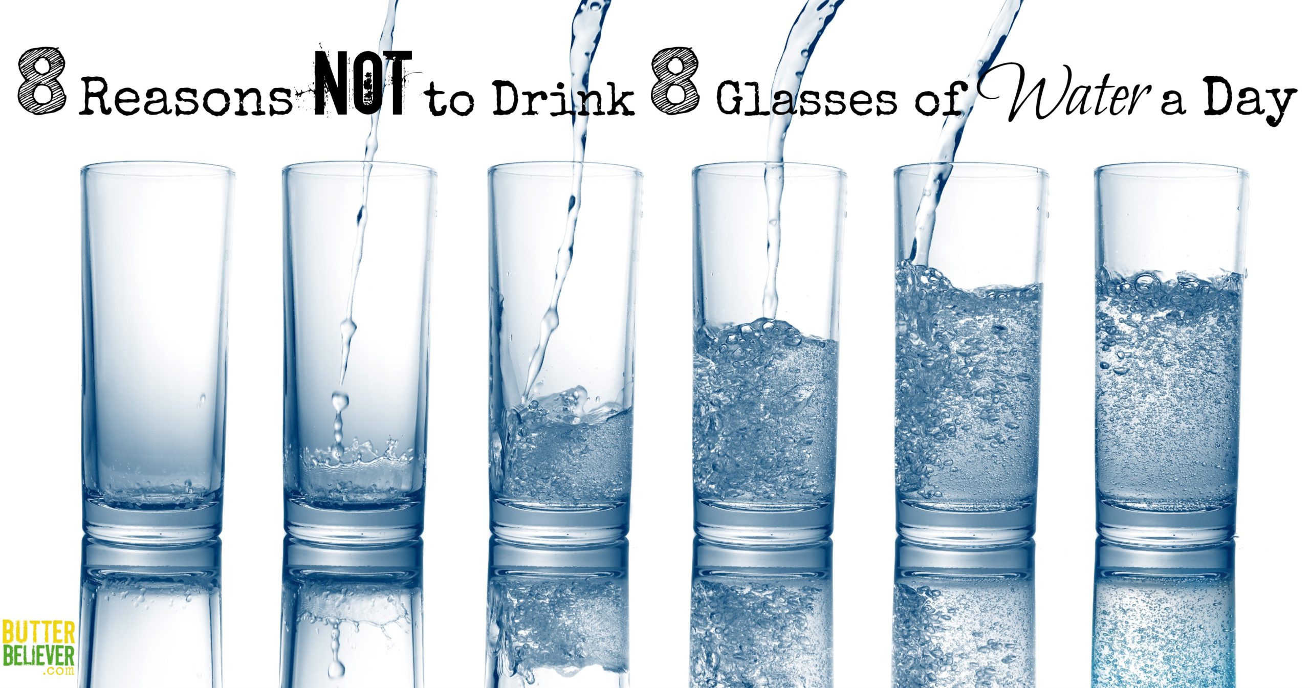 8 Glasses Of Water Equals How Many Fl Oz