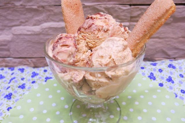 ¿Que tiene el helado de tiramisú?