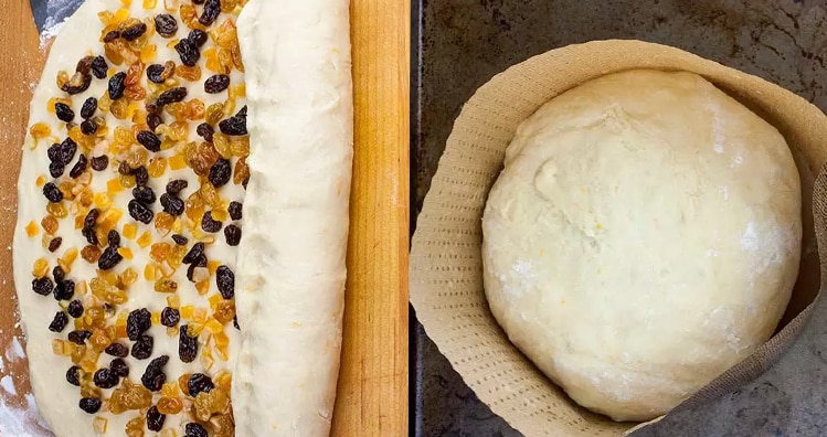 homemade christmas panettone