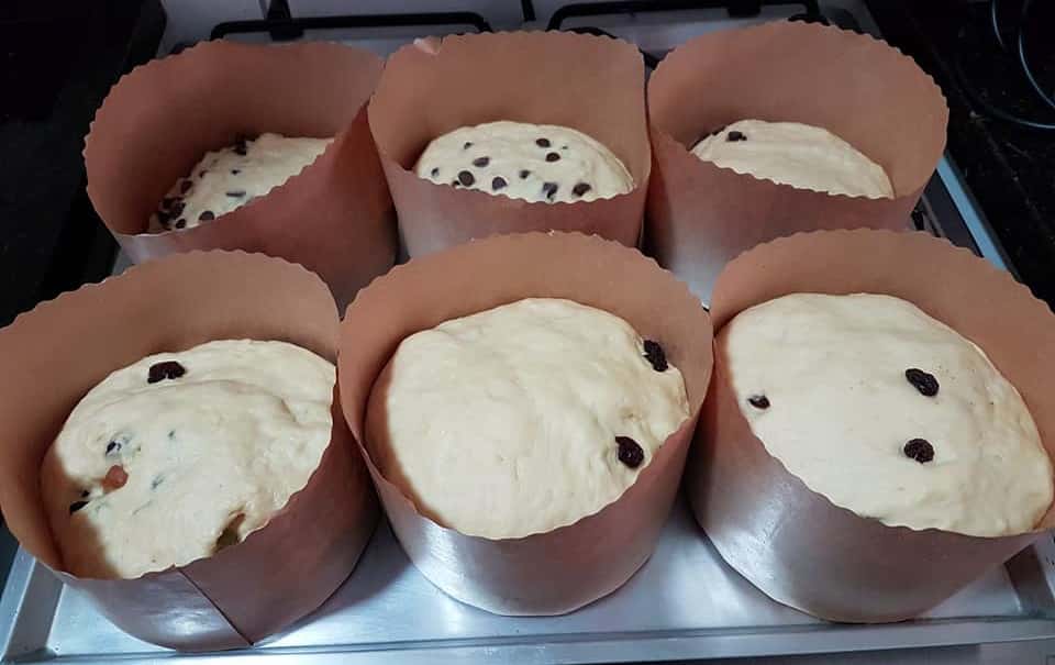Panettone dough
