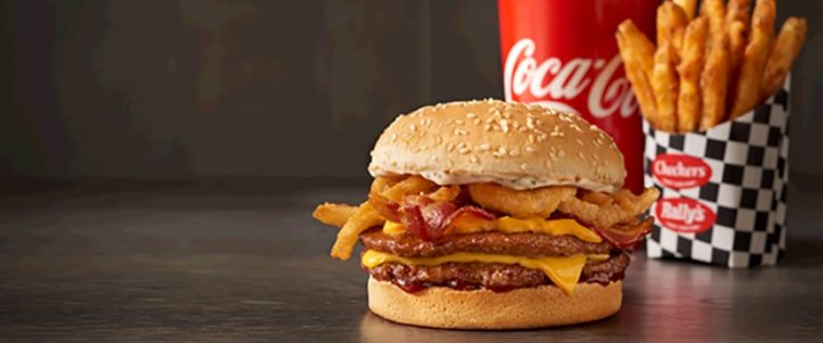 Are Checkers Burgers real meat?