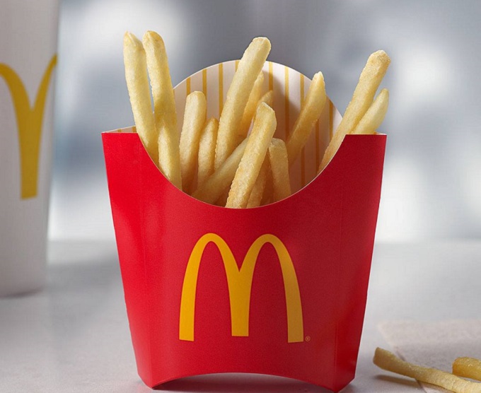 Are McDonald's fries fake?