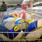 Are turkeys frozen in the store?