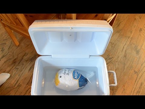 Can I leave a turkey out overnight?