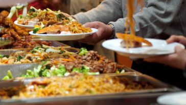 Can you go to a buffet by yourself?