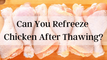 Can you refrigerate something after defrosting?