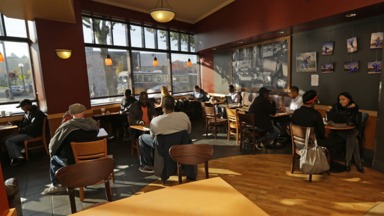 Can you sit inside Starbucks now 2021?