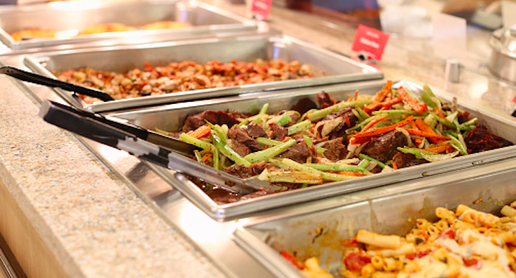 Can you sneak food out of a buffet?