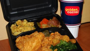 Can you take food to go at Golden Corral?