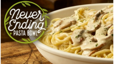 Can you take home the never ending pasta bowl?