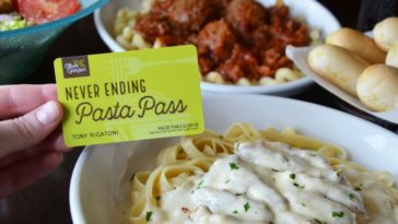 Do you get free food if you work at Olive Garden?