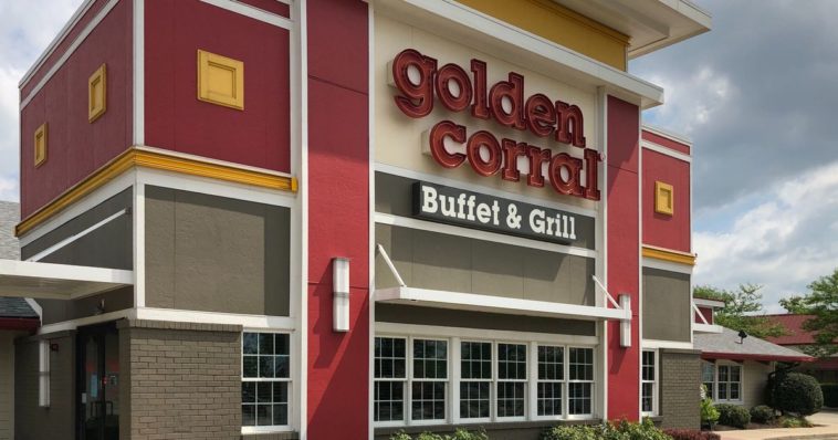 Do you leave tip at Golden Corral?