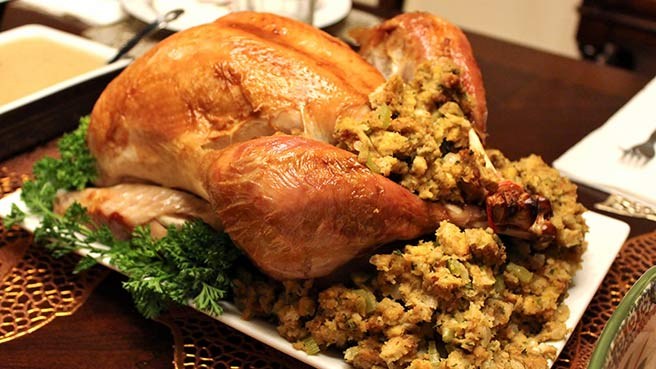 Do you put stuffing inside turkey?