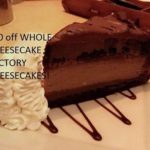 Does Cheesecake Factory sell whole cheesecakes?