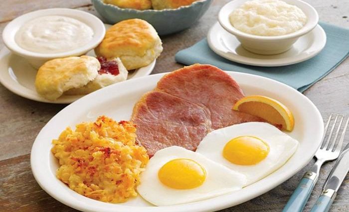 Does Cracker Barrel use real eggs?