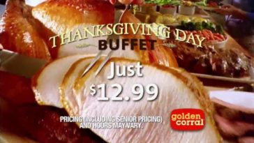 Does Golden Corral have turkey?