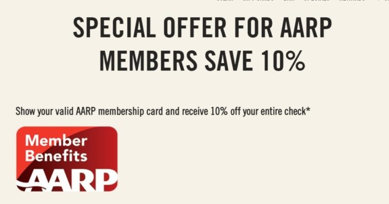 Does McDonald's give AARP discounts?