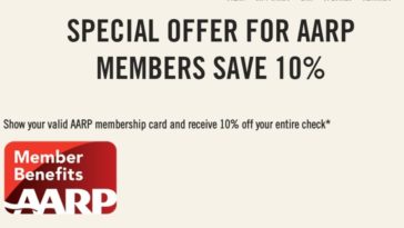 Does McDonald's give AARP discounts?