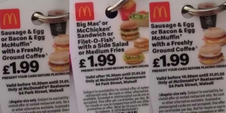 Does McDonald's senior discount?