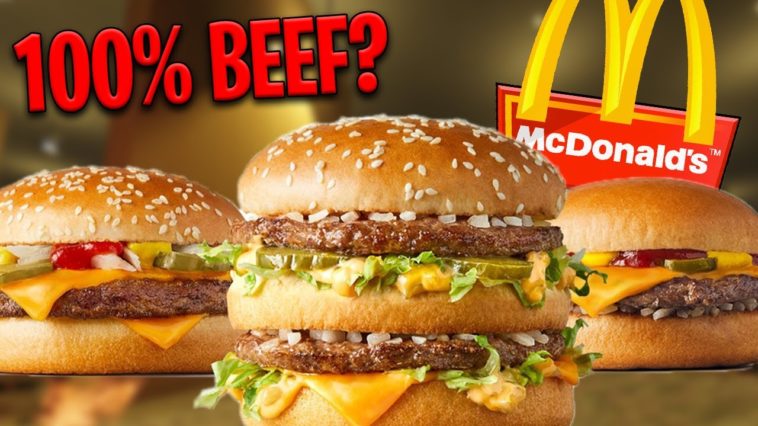 Does McDonald's use 100 real beef?
