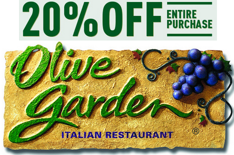 Does Olive Garden have 2 for 20? - Foodly