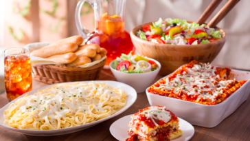 Does Olive Garden have family meals?