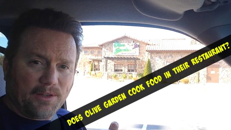 Does Olive Garden microwave their food?