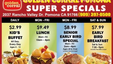 How Much Does Golden Corral breakfast cost?