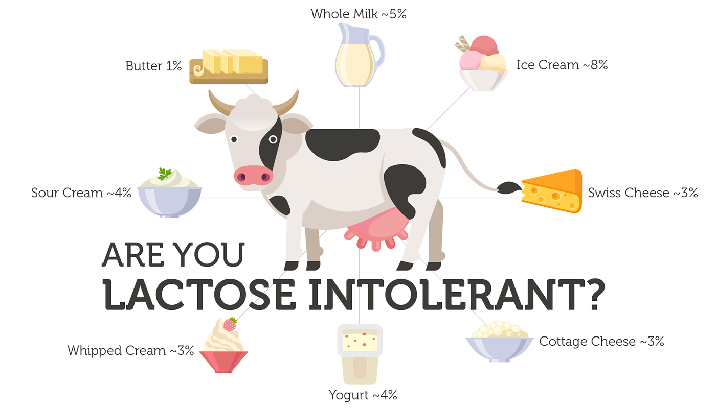 Que no puede comer un intolerante a la lactosa