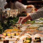 How can I eat as much as possible at a buffet?