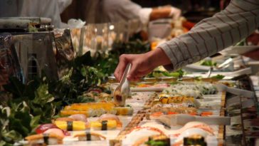 How can I eat as much as possible at a buffet?