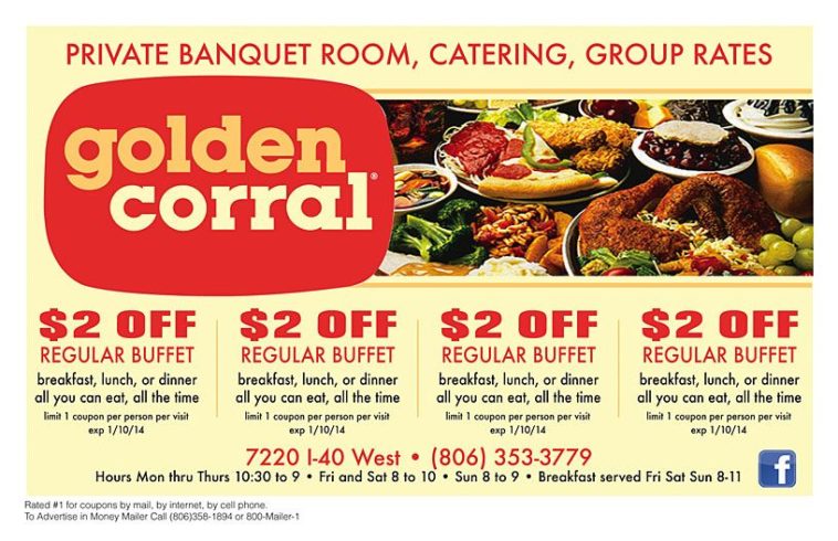 How do I get Golden Corral coupons?