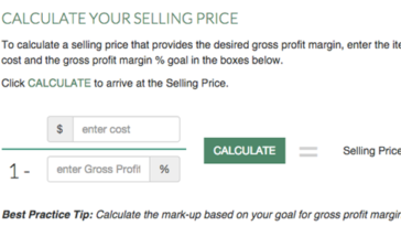 How do you calculate price?