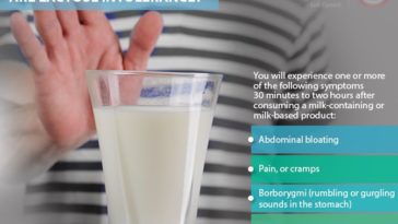 How do you calm a lactose stomach?