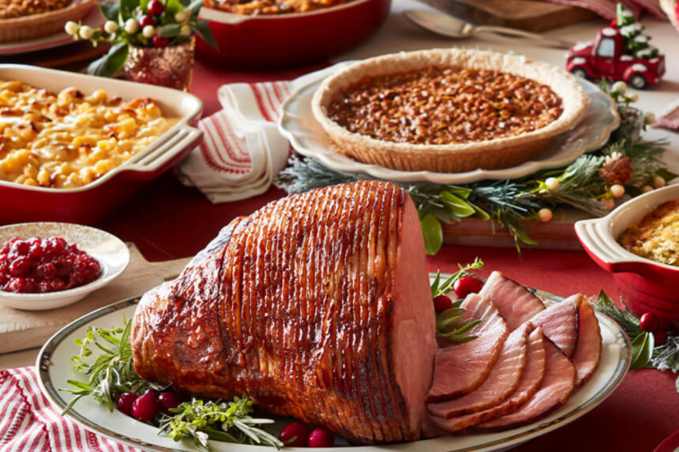 How do you cook Cracker Barrel heat and serve ham?