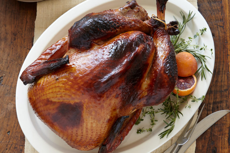 How do you cook a fully cooked smoked turkey?
