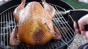 How do you cook an already smoked turkey?
