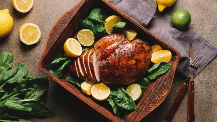 How do you deep fry a fully cooked turkey?