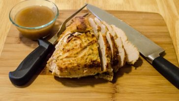 How do you heat up a precooked turkey breast?